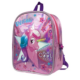 Reflective Children's Backpack 2/5 Years - Toddler School Bag Nursery - Children's Backpack School Child Boys Girls - Small Preschool Backpack Cute - 31 x 24 x 13 cm, Unicorn, Kids Backpack