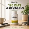 Teanina 200mg 120 Cápsulas Sabor Salud Vida