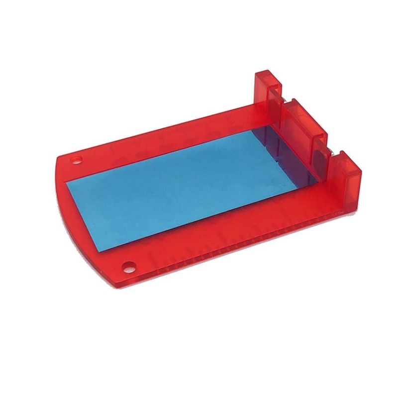 2pcs Magnetic Floor Laser Target Card Plate for Red Laser