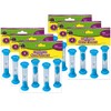 Teacher Created Resources Sand Timers, Small, 2 Minute, 4 Per