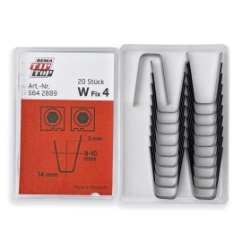 Rema Tip Top 20 Rema Tip Top W-4 Tire Regroover Angle Edge Blades 9-10mm wide up to 14mm deep