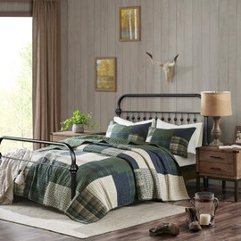 FurniutreR Bed Frame Classic Metal High Platform Bedframes with Victorian Style Iron-Art Headboard/Footboard/Under Bed Storage, 14 Inch High, Full, Black