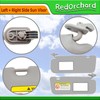 RedOrchard Driver & Passenger Side Sun Visor Both with Makeup
