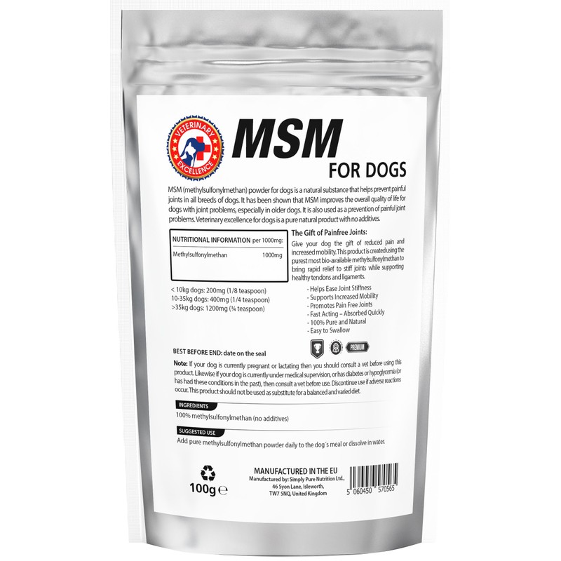 Veterinary Excellence MSM for Dogs