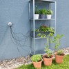 Royal Gardineer Blumenbewässerung: Mikro-Bewässerungssystem mit 10 Bewässerungs-Spitzen für Pflanzen (Bewässerungsspitzen,