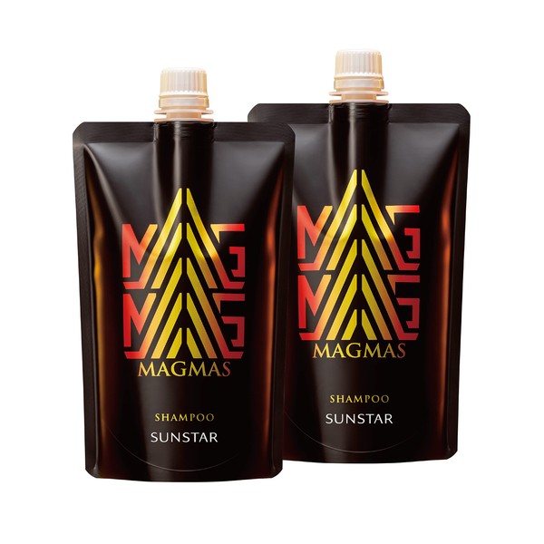Sunstar MAGMAS Zinc Introduction Shampoo Refill Set of 2 Volume, Scalp, Scalp Care, For Men