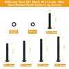 105 Pieces M5 x 30/35/40/45/50mm Button Head Socket Cap Screws