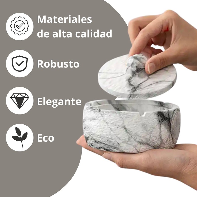 Marble Effect Ashtray