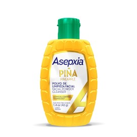 Asepxia Facial Cleanser Powder, Non-Abrasive Exfoliating Face Wash with Natural Pineapple Enzyme, Gentle Water-Activated Foaming Lather for Oily Skin, 1.4 oz