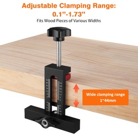 Cabinet door Mounting Jig, Cabinet Hardware jig with Adjustable Positioner and Drill Jig, Easily Cabinet Door Positioning Tool for Most Cabinet Doors install