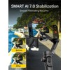 Gimbal Stabilizer Smartphone Phone Video: Stabilizer Smartphone Foldable 3-Axis Handheld
