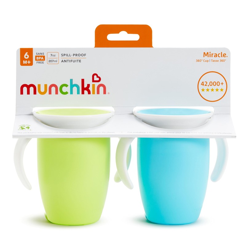 Munchkin Sippy Cup for 6 Month Old and Up, Spill