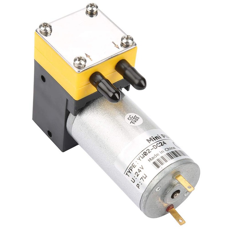 Miniature Diaphragm Pump Vacuum Pump for Air/Liquid 24 V 0.4-1
