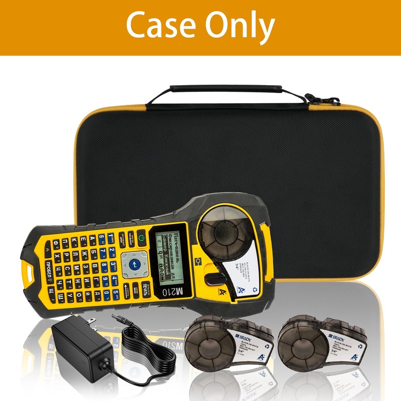 Aenllosi Hard Carrying Case Compatible with Brady M210 (BMP21-PLUS) /