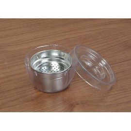 QBP™ NEG Ion Flask Pod Portable Hydrogen - Alkaline Flask - Water Filter Replacement Cartridge Only. Converts Regular Water Into Alkaline Ionized Microcluster Water + Healthy Minerals.