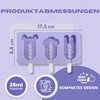 Ktchnhlprz Popsicle Mould Set of 2, Ice Lolly Mould, Ice