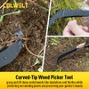 Colwelt Weed Remover Tool Set 3-Pack, Hand Weeding Tools For