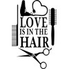 Hair Design Salon Sticker Beauty Salon Decal Haircut Posters Hair