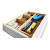 Bamboo Wooden Drawer Organiser Divider – Space Saving Multifunctional Draw