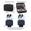 Estuche De Maquillaje De Viaje Profesional Con Divisores Xl