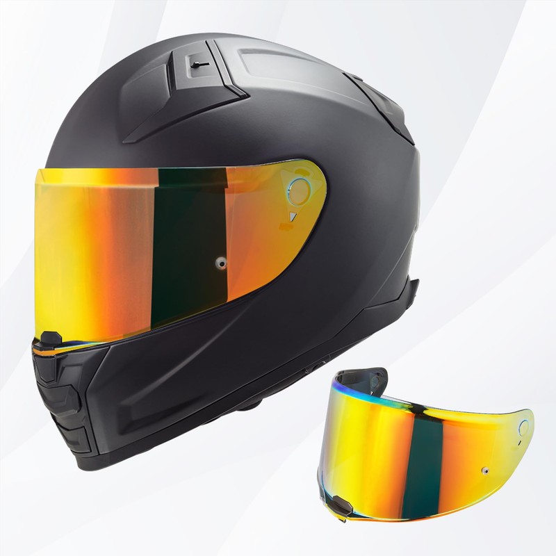 JQF Gear Helmet Visor for FF811/Vector II/Citation II, Motorcycle Helmet
