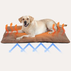 Vulevirtue Cat Blanket, Self-Heating Blanket, Self-Heating Blanket, Cat & Dogs, Heat Blanket, Cat, Pets, Cat Heat Blanket, Self-Warming, Washable Thermal Blanket for Car, Cat Pad, Indoor (70 x 45 cm)