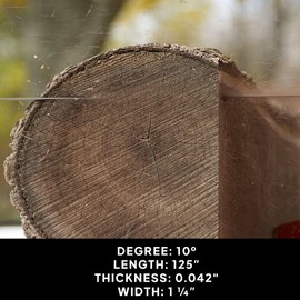 Wood-Mizer 125" Sawmill Bandsaw Blades 5-Pack - DoubleHard 10° All-Purpose Sawing