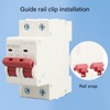 DC Miniature Circuit Breaker 2P 63A DC500V 6000A Breaking Capacity