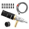 FIXFANS Adjustable Long Range Nozzle for Pressure Washer 5-6.5 GPM,