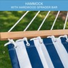 Lazy Daze Hammocks 12FT Quilted Fabric Double Hammock with Spreader