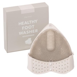 daimei Foot Brush, Foot Wash Mat, Gift (Clean Up and Down Brush), Healthy Foot Washer, Gentle Colors, Foot Care, Made in Japan