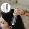 TINEASUR Telescopic Anti-Static Hair Brush Roll Comb Blow Drying Styling