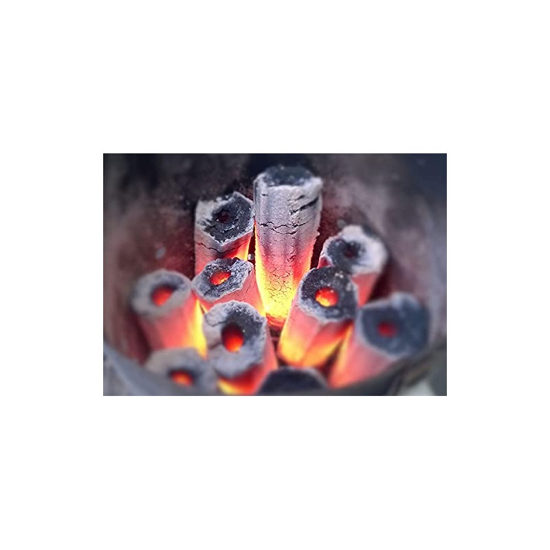 Greek Fire charcoal briquettes