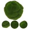 STOBOK 1pc Artificial Mossy Stone for Micro Landscape Decoration Green