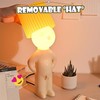 FSAON Funny Night Light,Shy Boy Desk Lamp,Creative LED Reading Light,Christmas