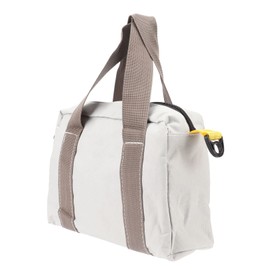 Wide Mouth Tool Bag, Zippered High Bearing Multi Use Tool Tote Bag, Portable Waterproof High Bearing Capacity Hardware Storage Canvas Case Handbag for Electrician, Hardware (14in)