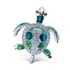 CoTa Global Sea Turtle Sparkling Refrigerator Magnet - Green &