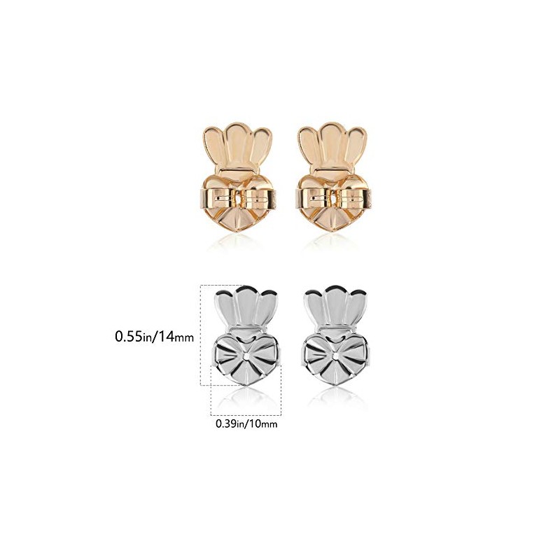 Levantadores Mágicos Ajustables para Pendientes 6 Pares