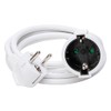 Kopp 143101015 CEE 7/4 Extension Lead White 2 m
