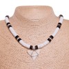 BlueRica Shark Tooth on Puka & Brown Coconut Shell Beads