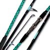 Fiblink Surf Fishing Rod 4 Piece Portable Travel Surf Spinning