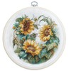 Luca-S Cross Stitch Kit Sunflower, Embroidery Kit BC202