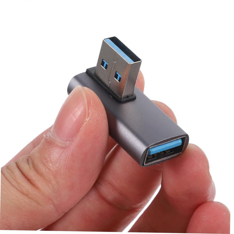 CHILDWEET USB 3.0 90 Degree Adapter 2pcs USB a to