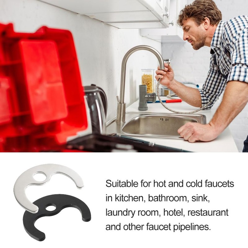 Mounting Set for Sink, Monobloc Mixer Tap, Washbasin Fitting, Fixing