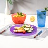 KX-WARE Plastic Bowls set of 12 - Unbreakable and Reusable