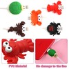 EHDWXVZM 15-Piece Cartoon Animal Data Cable Cover and 7-Piece Wire