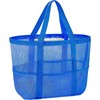 Copeflap Mesh Large Capacity Pool Bag Beach Laundry Tote, blue