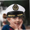 STOBAZA 1 Piece Hat Navy Costume Cap Hat Admiral Captain