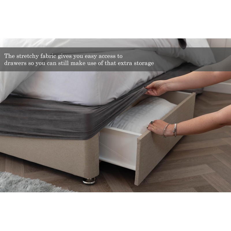 Belledorm 19" Extra Deep Base Wrap Valance Sheet - Transforms