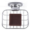 SANNO Suction Cup Soap Holder, Soap Dish Saver Tray Bar